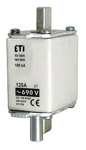 Запобіжник з ударною голкою NH-00_K/gG 50 A KOMBI 690V