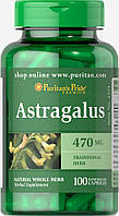 Астрагал, Astragalus 470 mg, Puritan's Pride, 100 капсул