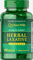 Проносні трави натуральний комплекс при запорах, Herbal Laxative, Puritan's Pride, 100 капсул