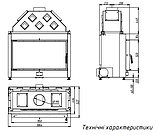 Повітряний камін"Gavryliv&Sons" М-95x52TM 16 кВт, фото 2