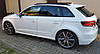 Пороги Audi A3 8V Sportback (5 дверей) обвіс поріг стиль S3 S-line, фото 5