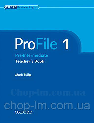 ProFile 1 teacher's Book Level Pre-Intermediate