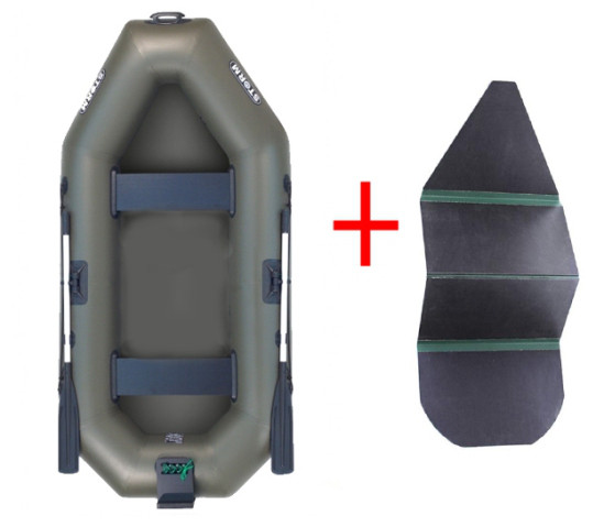 Aqua Storm st250T ck човен Шторм 249 з навісним транцем і жорстким дном