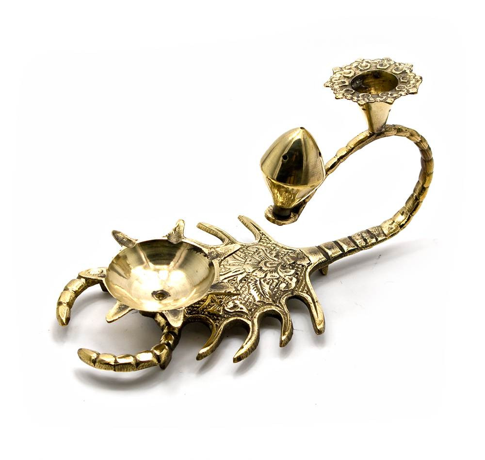 Підсвічник бронзовий Скорпіон, фото 1