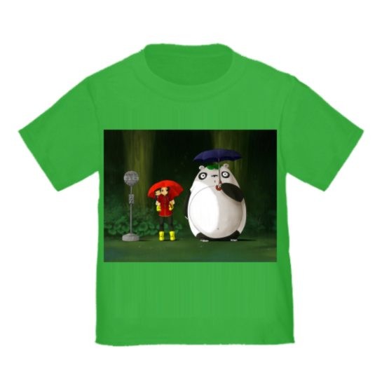 Детская футболка с Тоторо - фото 4 - id-p4675126