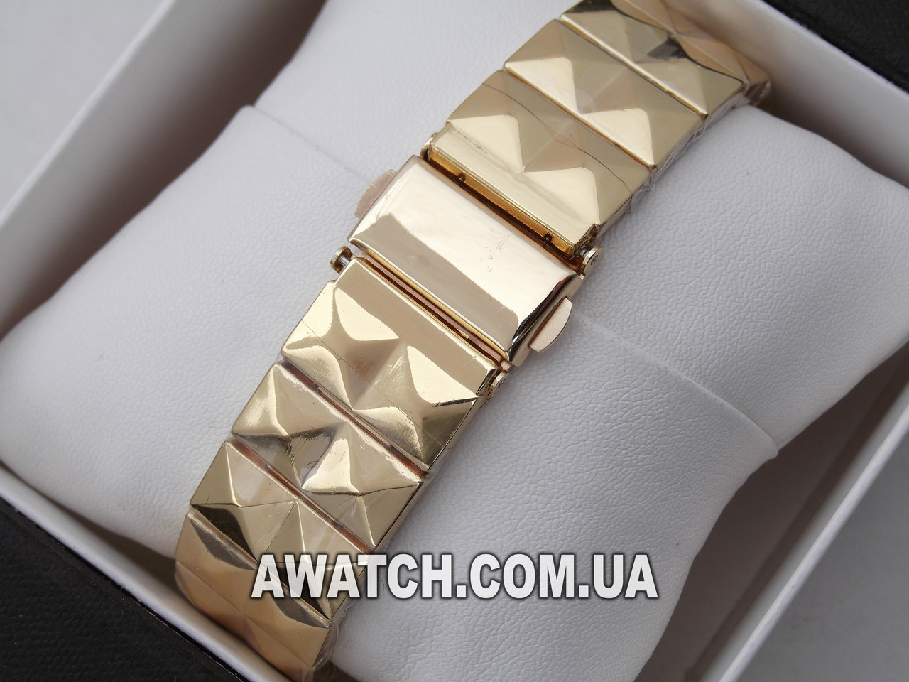 Женские кварцевые наручные часы Dior B174 / Диор на металлическом браслете золотистого цвета - фото 3 - id-p690875991