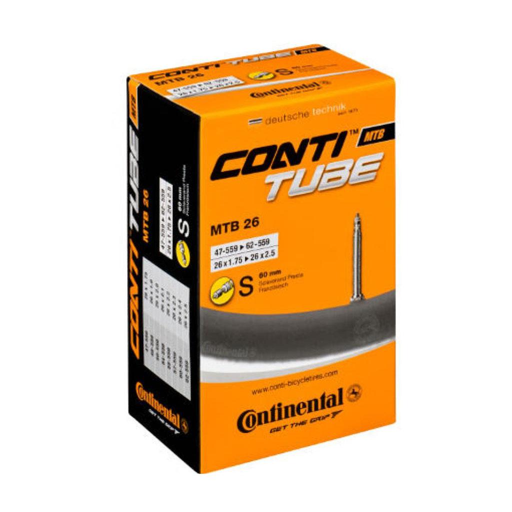 Камера для велосипеда Continental MTB 26", 47-559 -> 62-559, S6, 250 г