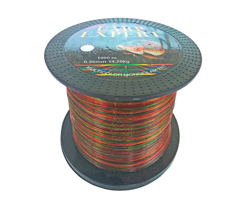 Волосінь Carp Expert мультиколор 0,40, 1000 метрів, супер якість, виробництво Угорщина, фото 1