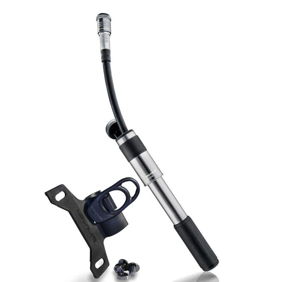 Мінінасос для велосипеда Birzman Velosity 160psi, сріблястий