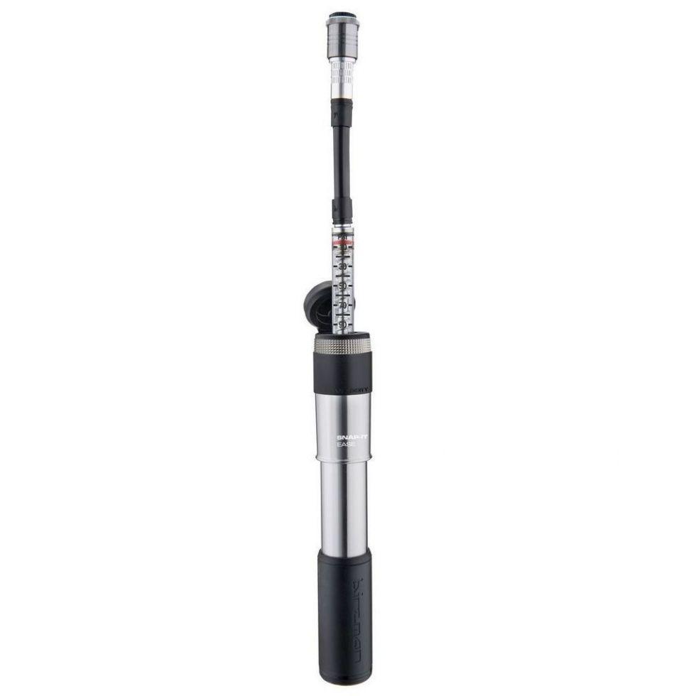 Насос велосипедний Birzman Velosity RG / ручний / 90psi / срібло