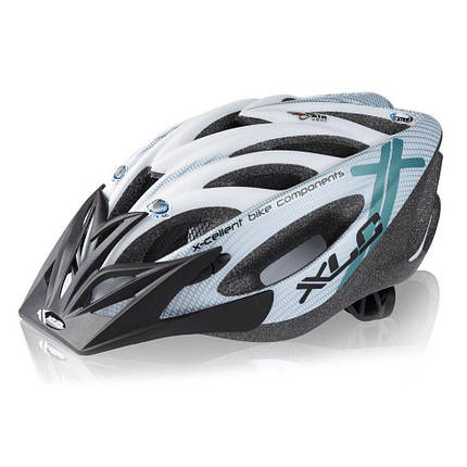 Велошолом шолом для велосипеда XLC Mt. Kenia, сріблясто-білий, Uni (52-60), фото 1