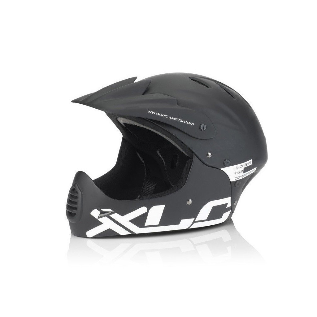 Велошолом шолом для велосипеда XLC Full Face, чорний матовий, M/L (58-61)