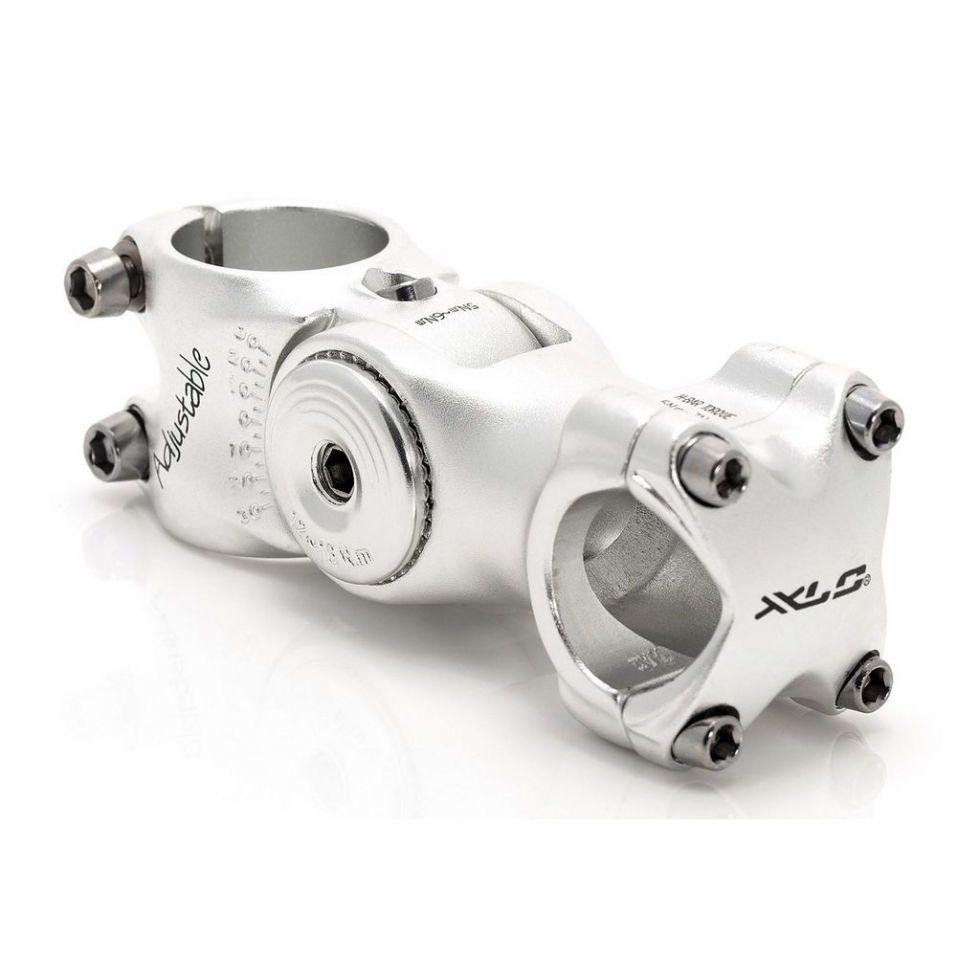 Винос керма для велосипеда LC ST-M02, 108 мм, сріблястий (1 1/8", Ø25.4мм, 0-90°)