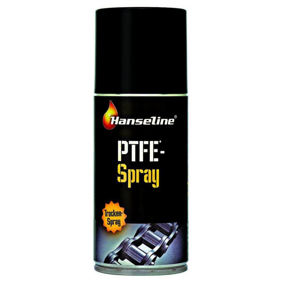 Мастило тефлонове спрей-мастило для трансмісії велосипеда Hanseline PTFE Spray 150 мл