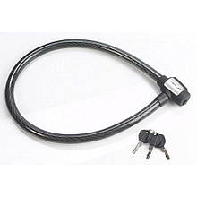 Тросовий замок для велосипеда під ключ XLC LO-C12 Don Corleone II, Ø18х800мм