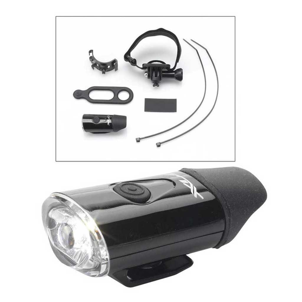 Фара на шолом XLC CL-F20, USB, Led