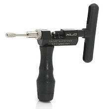 Вижимання ланцюга велосипеда XLC 410, 408, HG, UG, BMX, чорний