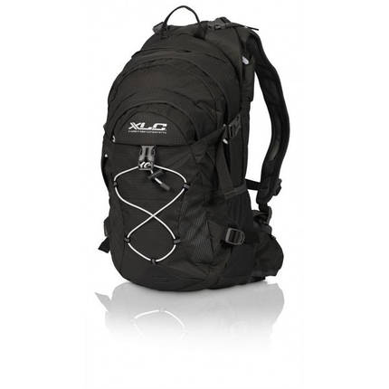 Велосипедний рюкзак із дощовиком заплечний XLC BA-S48, сіро-білий, 18л, фото 1