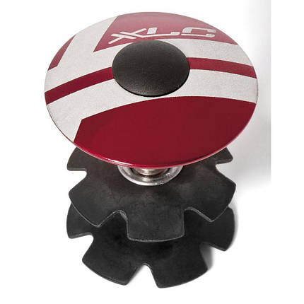 Ромашка в рульову колонку для велосипеда XLC AP-S01, 1.1/8", червоний, фото 1