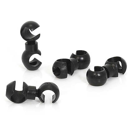 Кріплення гідролінії XLC BR-X13 S-Hook, 4шт, чорні, фото 1