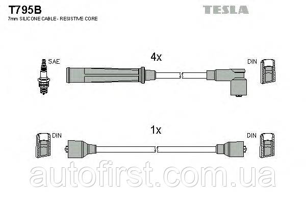 Tesla T795B Високовольтні дроти KIA