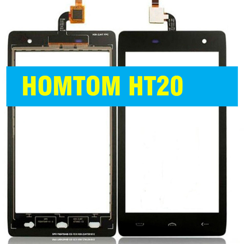 Cенсорный экран HOMTOM HT20 BLACK - фото 1 - id-p691012456