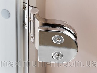 Стеклянная дверь для бани и сауны INTERCOM прозрачная бронза липа - фото 4 - id-p691013837