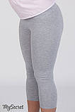 Трикотажні лосини для вагітних Mia new SP-27.011, сірий меланж, фото 2