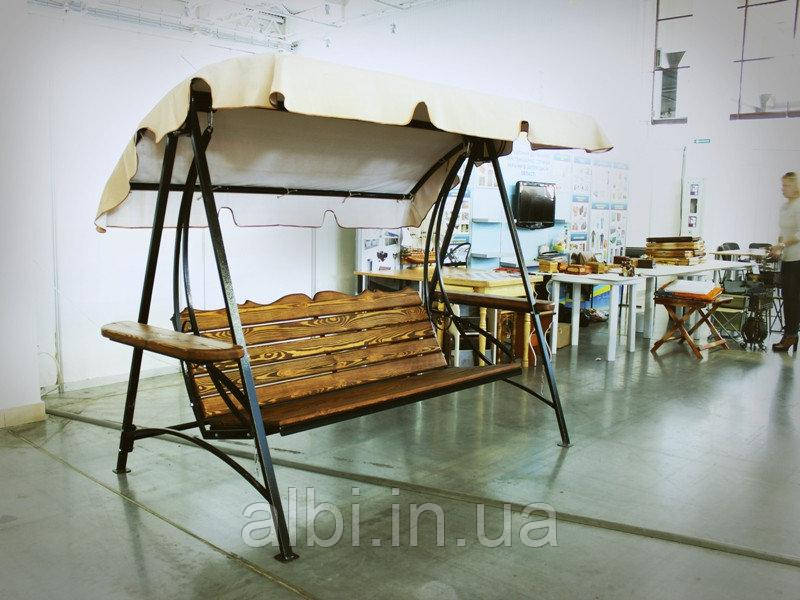 Садова гойдалка Provance, садова гойдалка, гойдалка на дачу, гойдалка збірно-підвісна БЕЗ матрасу