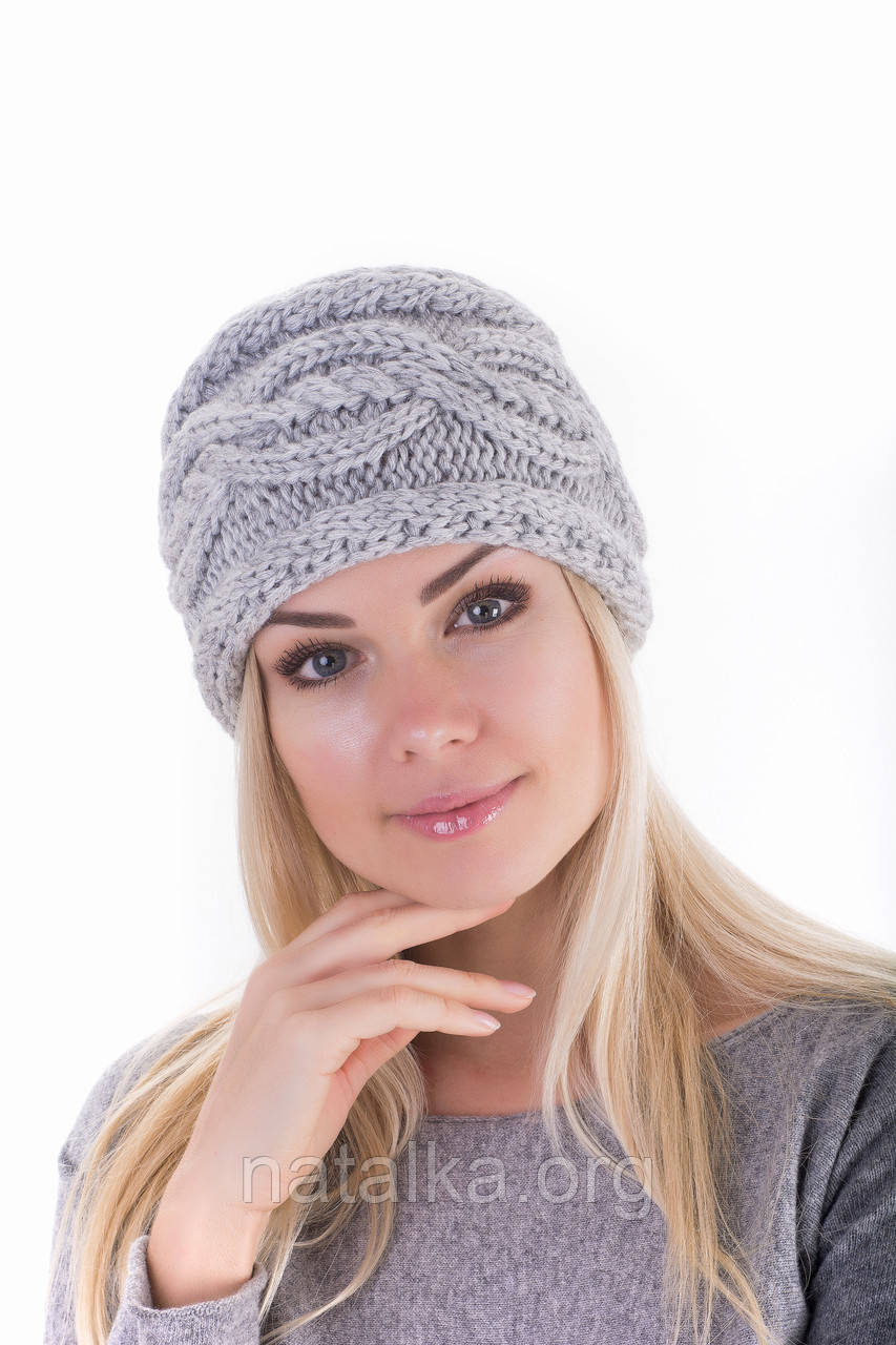 Женская зимняя шапка Наталка 0031Н - фото 6 - id-p349518311