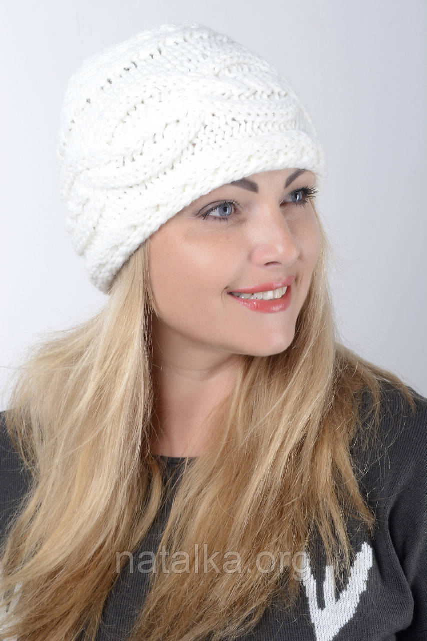 Женская зимняя шапка Наталка 0031Н - фото 2 - id-p349518311