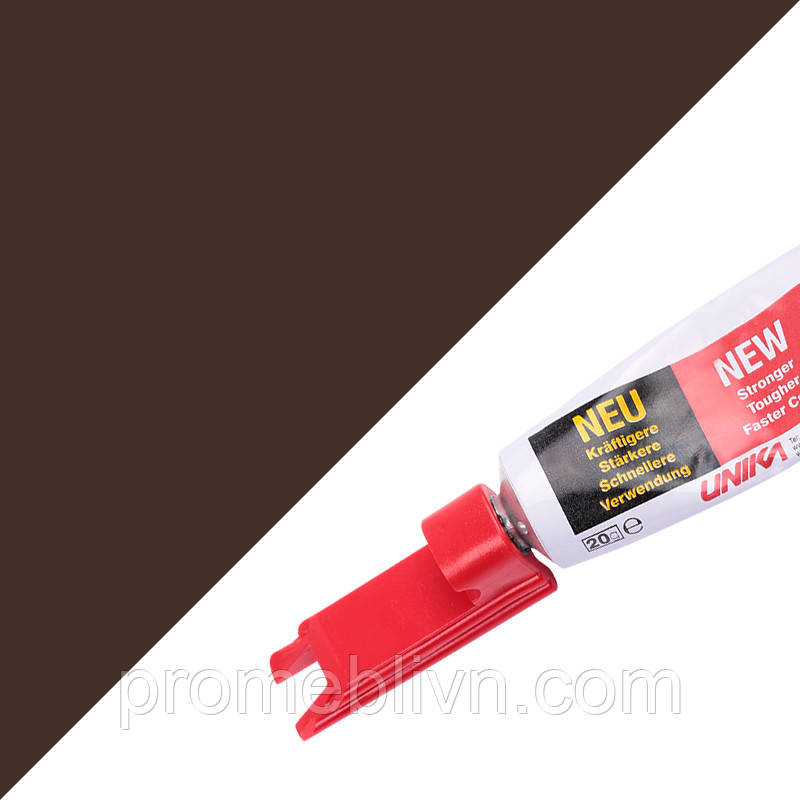 Клей ColorJoint 20г для стільниць і стінових панелей водостійкий, коричневий