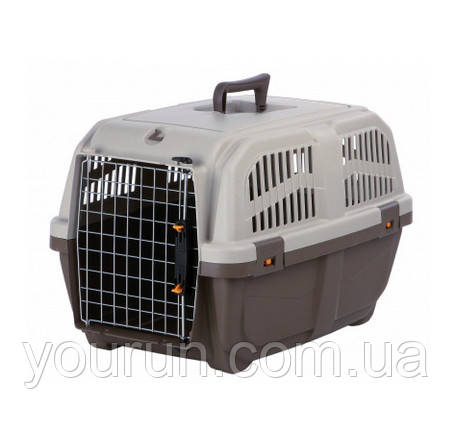 Переноска "Skudo 2" 55 x 36 x 35см коричн/песочн до 18кг, фото 1