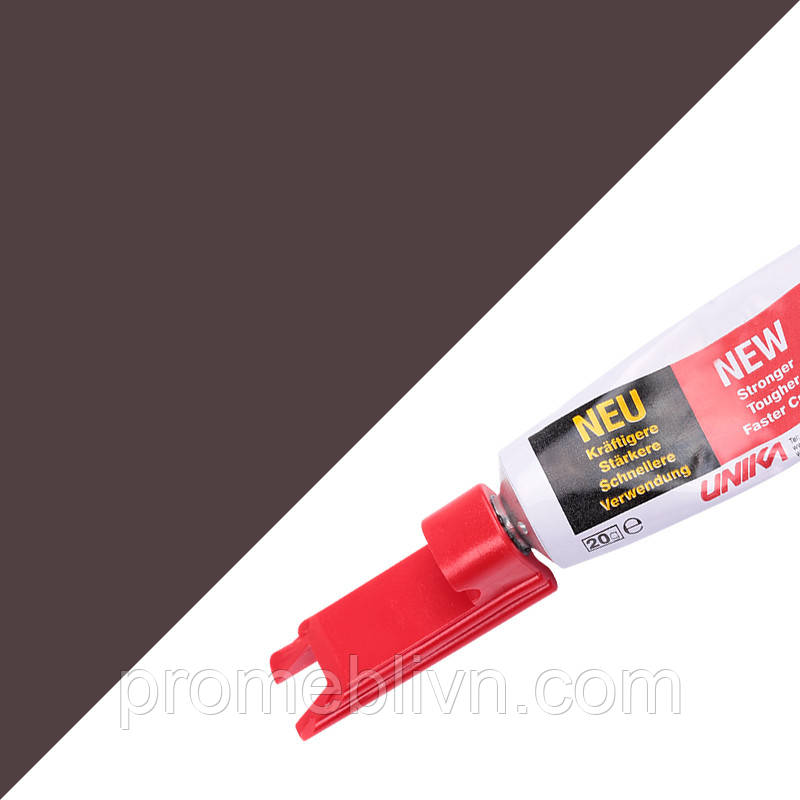 Клей ColorJoint 20г для стільниць і стінових панелей водостійкий, вугілля