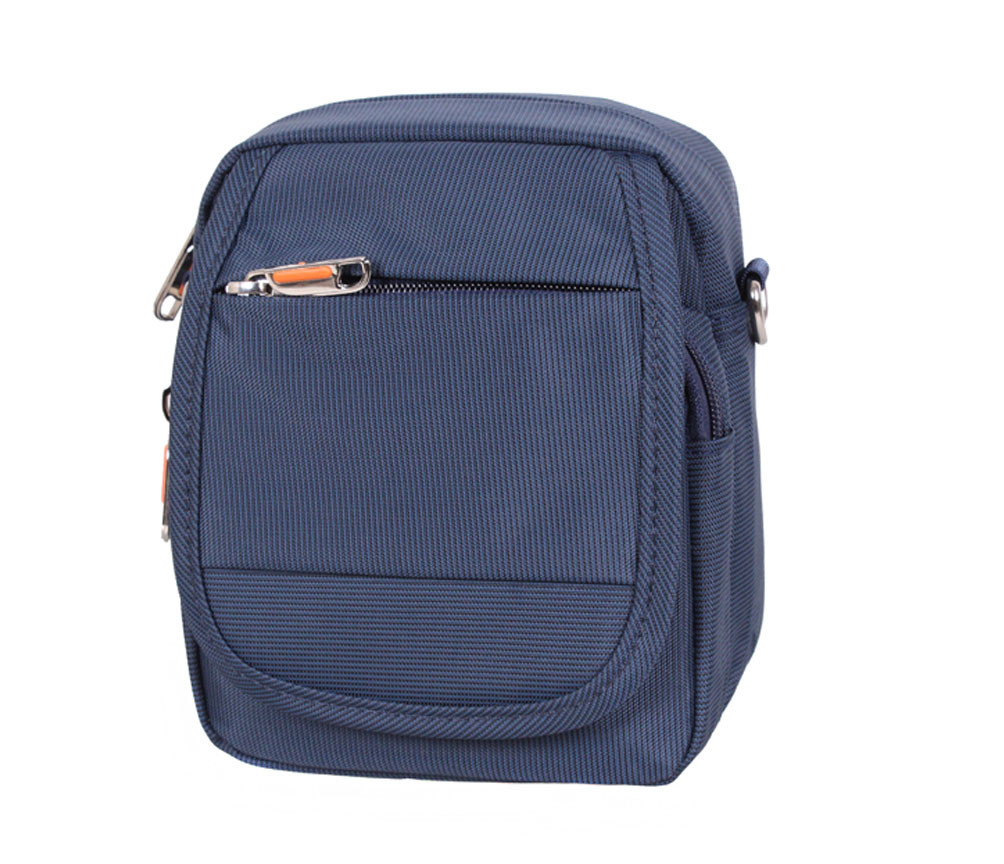 Чоловіча текстильна сумка S231-1BU синя, фото 1