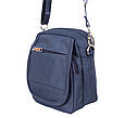 Чоловіча текстильна сумка S231-1BU синя, фото 3