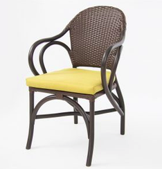 Крісло з ротанга Палермо (коричневе)