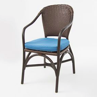 Кресло из ротанга Техас (коричневое)