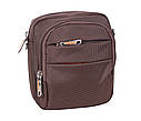 Чоловіча текстильна сумка S6339-1CF коричнева, фото 2