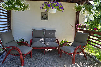 Комплект меблів із ротанга Венеція (4 м'які крісла)