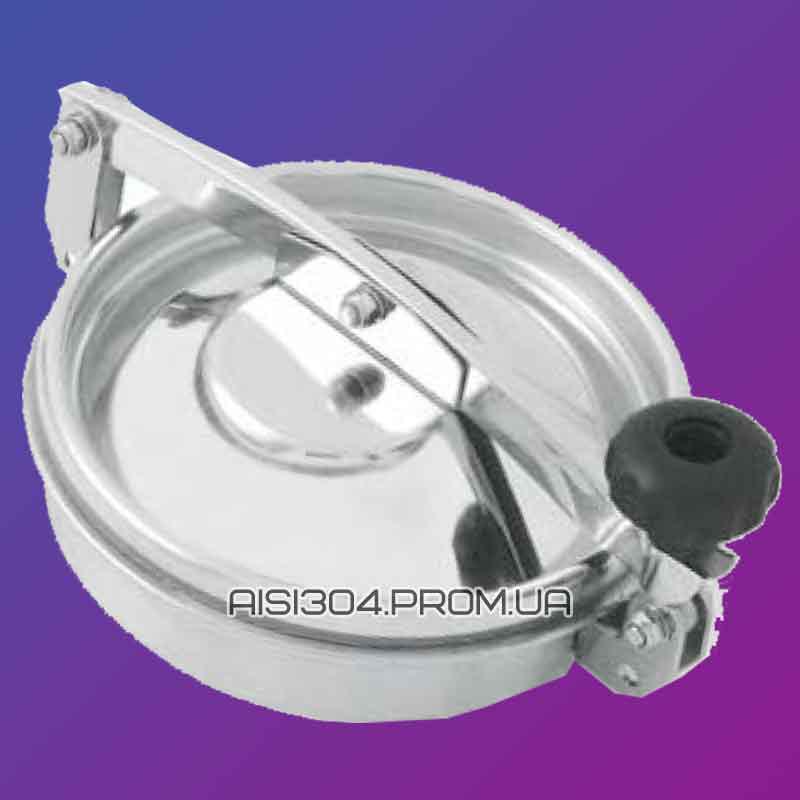 Люк нержавіючий без тиску Dn 200 AISI 304 (223 мм), фото 1