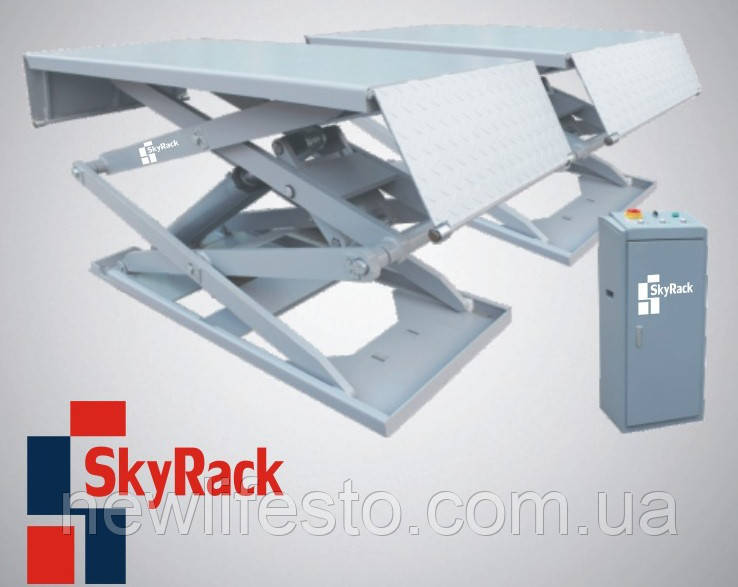 Автомобільний ножичний електрогідравлічний підіймач (SR-3030) SkyRack