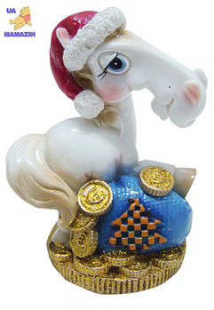 Сувенир "HORSE", 7 см,  белый 520359 G-Rich