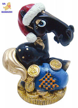 Сувенир "HORSE" 7 см,  микс золото/черный 520371 G-Rich