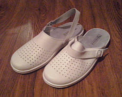 Шкіряні сабо "Іонел"