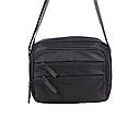 Чоловіча текстильна сумка  MP6338-22BL чорна, фото 4
