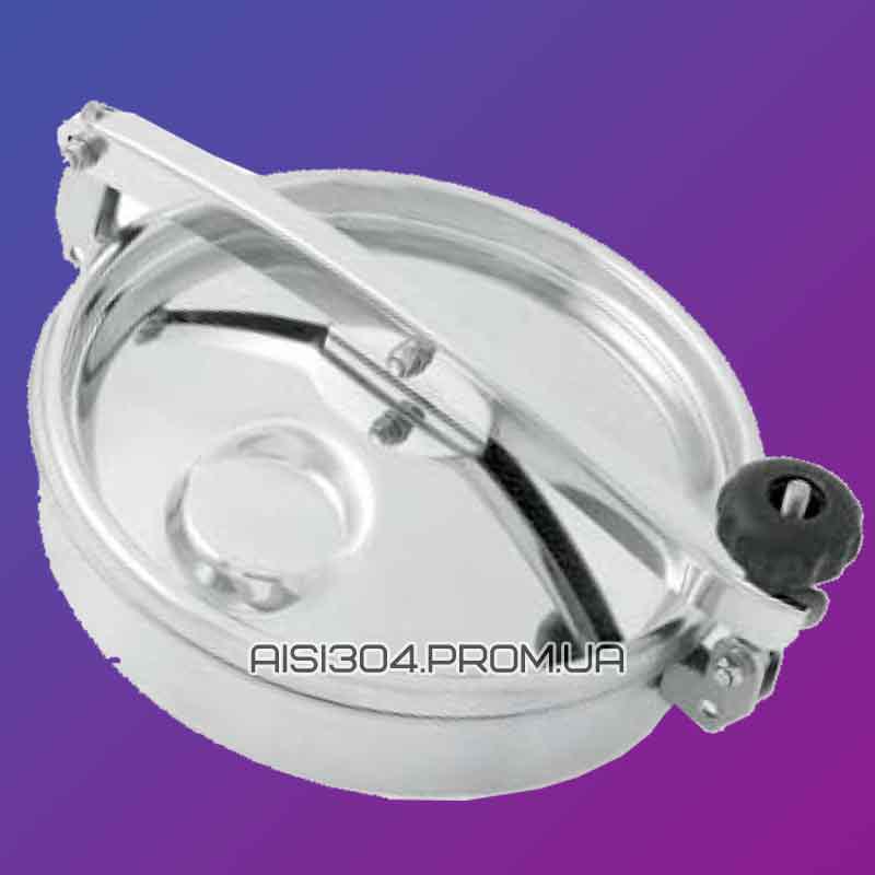 Нержавіючий люк для ємностей Dn 300 AISI 304, фото 1