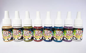 Набір фарб для манікюру перламутрових JVR Colors