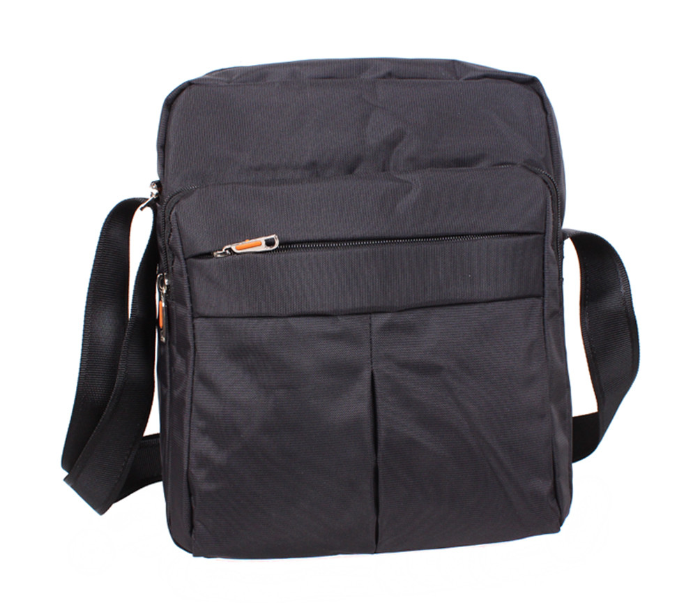 Чоловіча текстильна сумка XXL8310A-BLACK чорна, фото 1