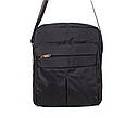 Чоловіча текстильна сумка XXL8310A-BLACK чорна, фото 4